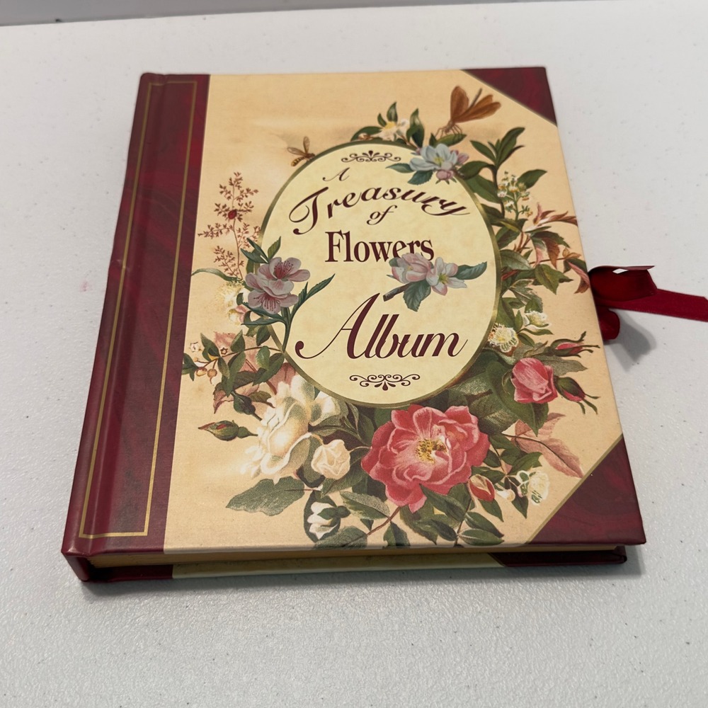 Vintage Flower Floral Photo Album
